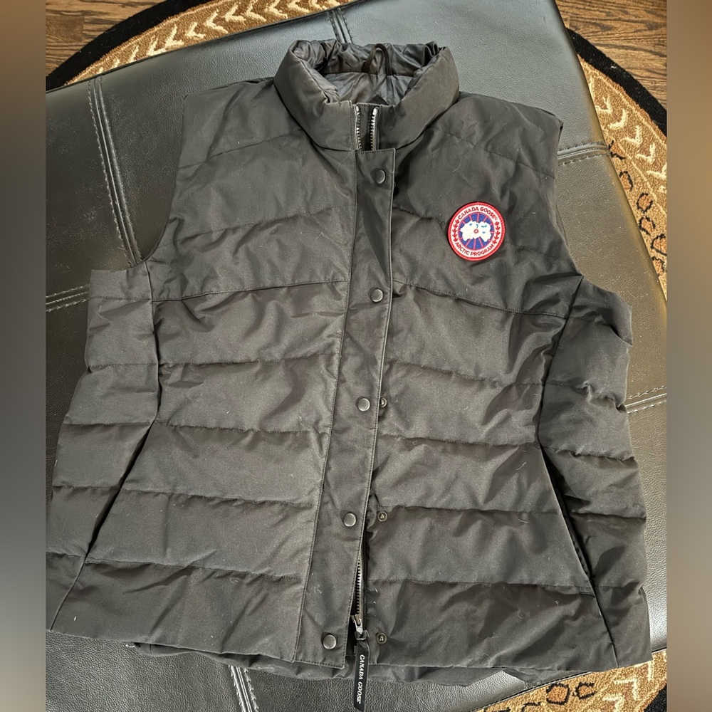 Canada Goose Black Free Style Vest -$595